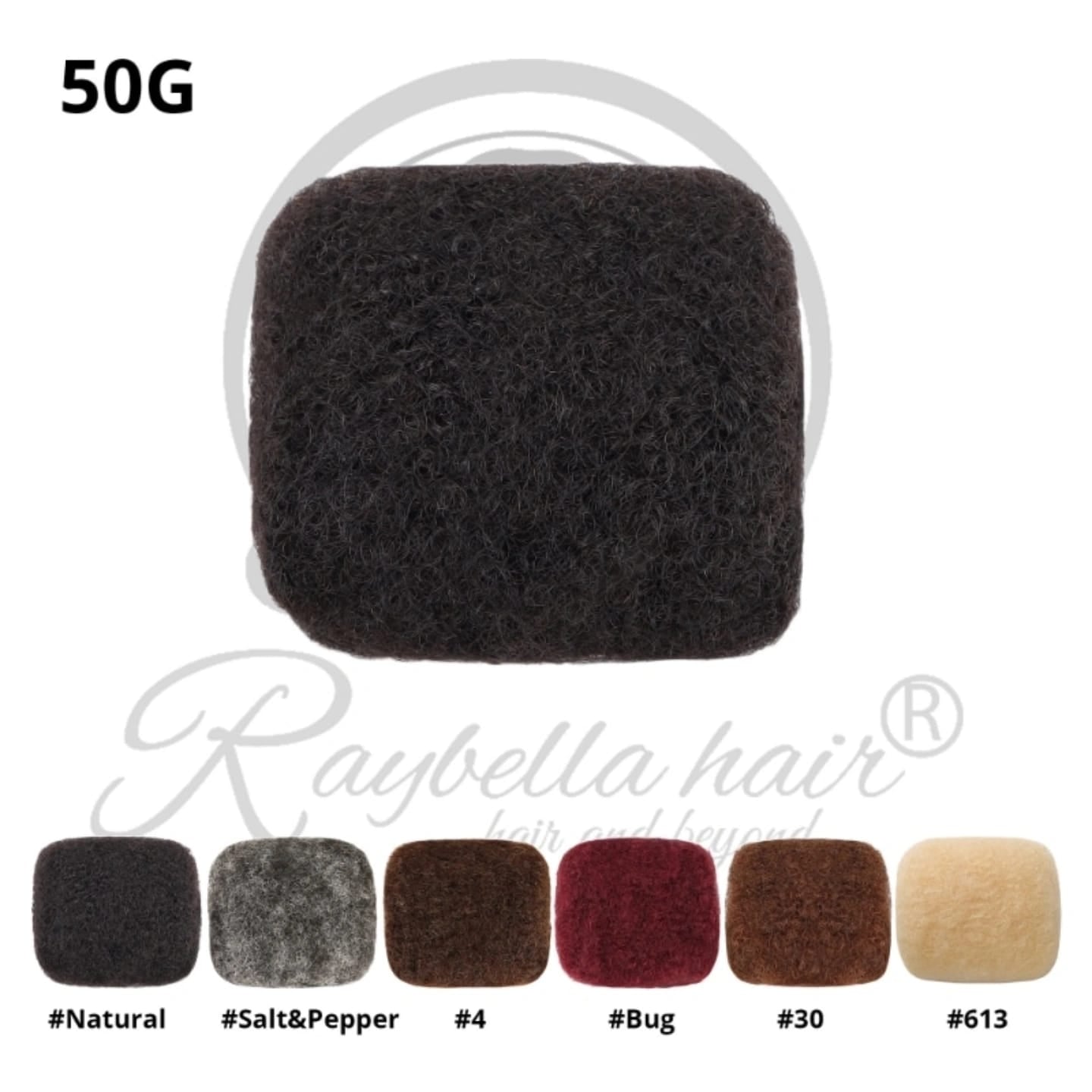 Afro Bulk Human Hair 50G