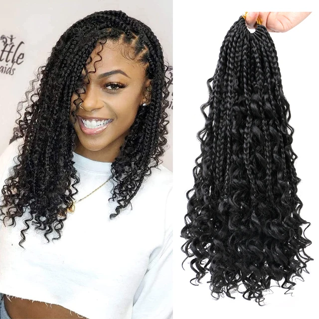 Bohemian  box braids-crochet