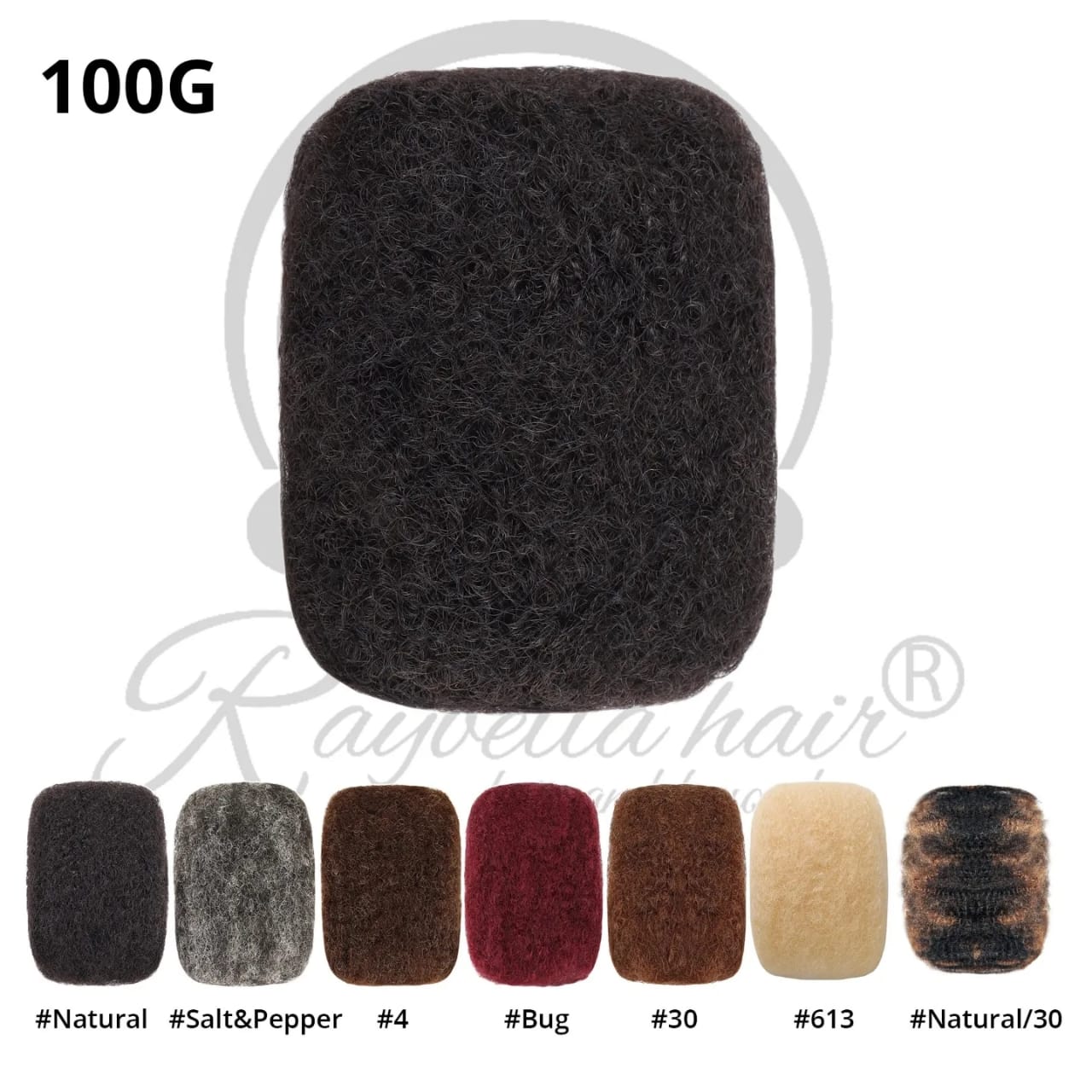 Afro bulk human hair