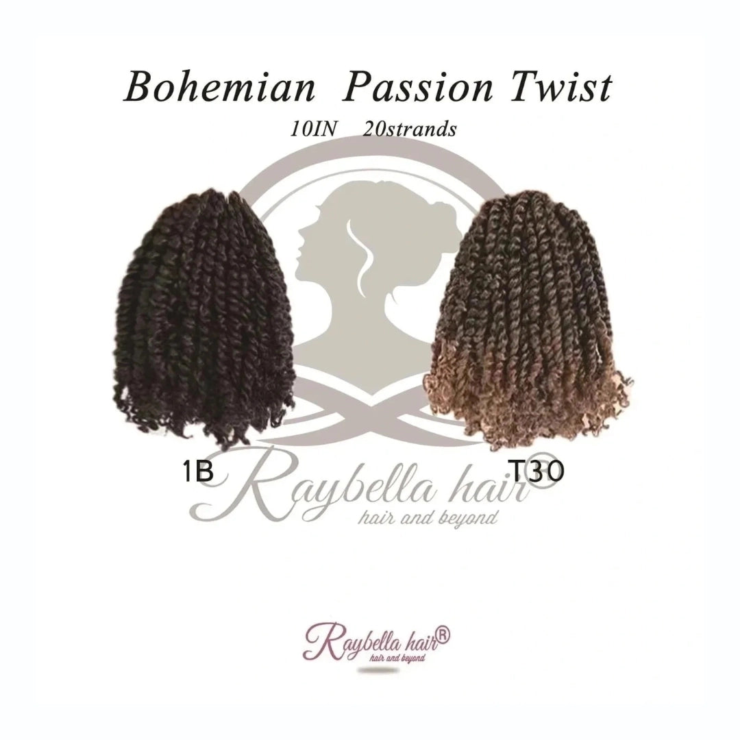 Bohemian Passion Twist 10 Inches
