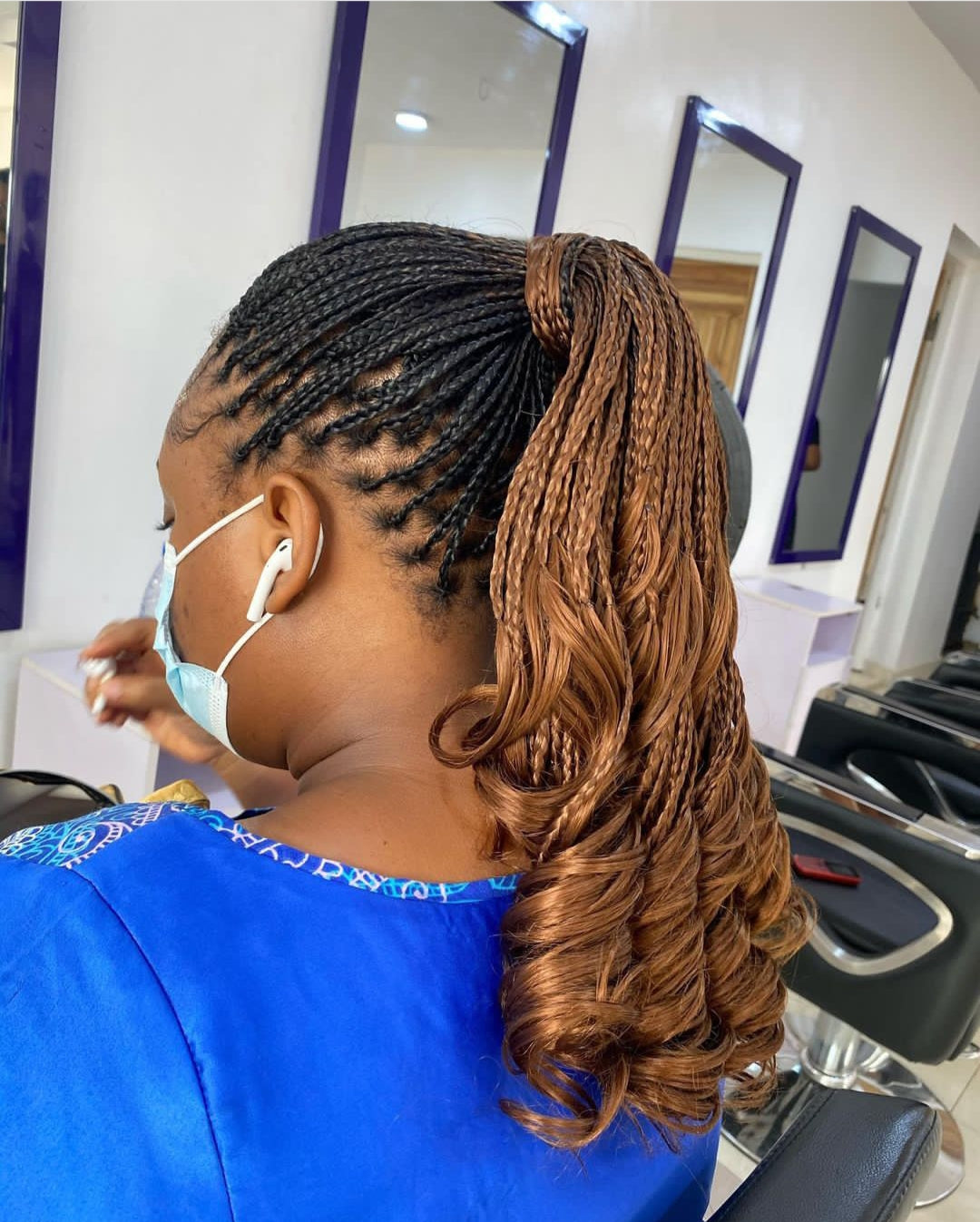 Short  French Curl 16 and 12 Inches
