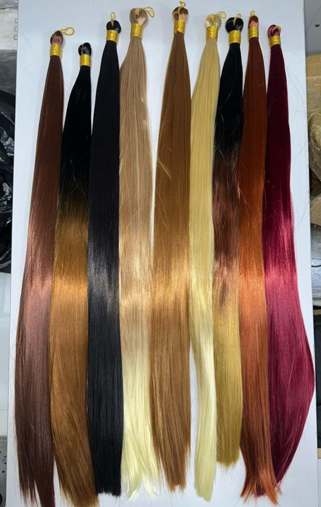 Bone straight braids