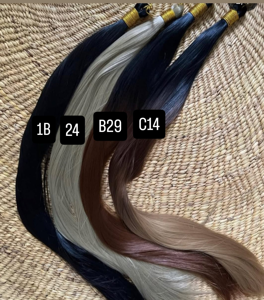 Bone straight braids