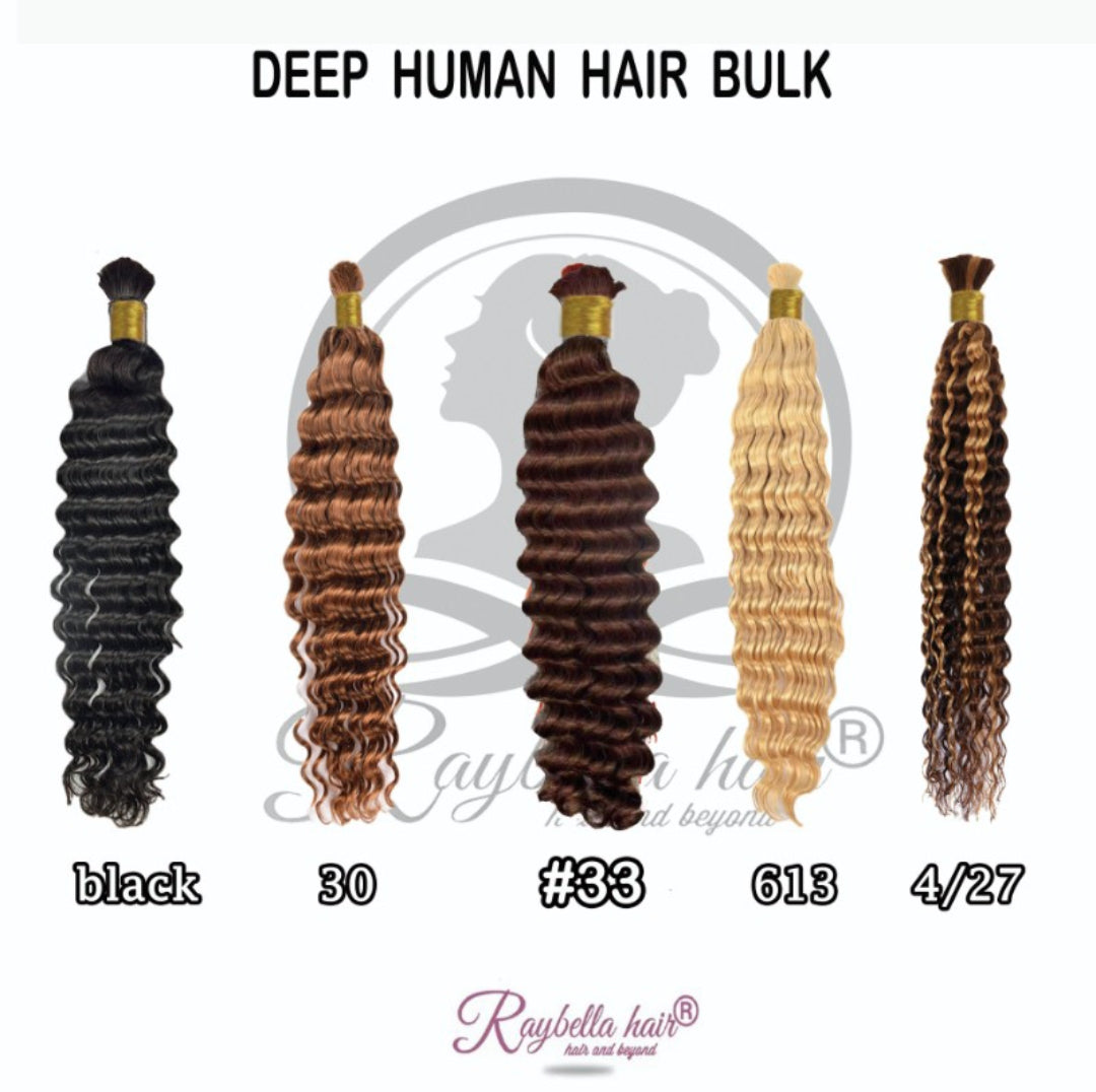 Boho human hair braids