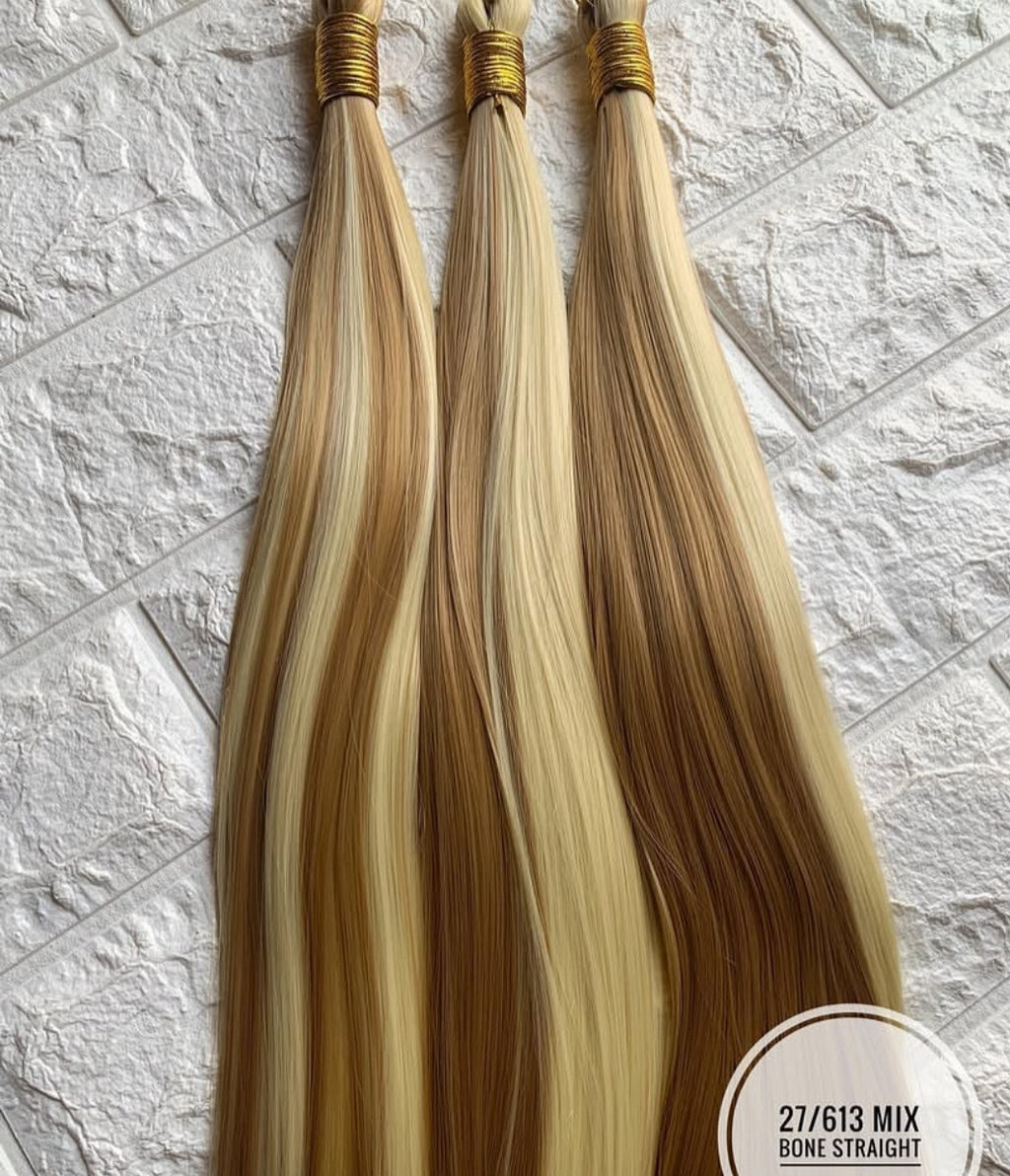 Bone straight braids