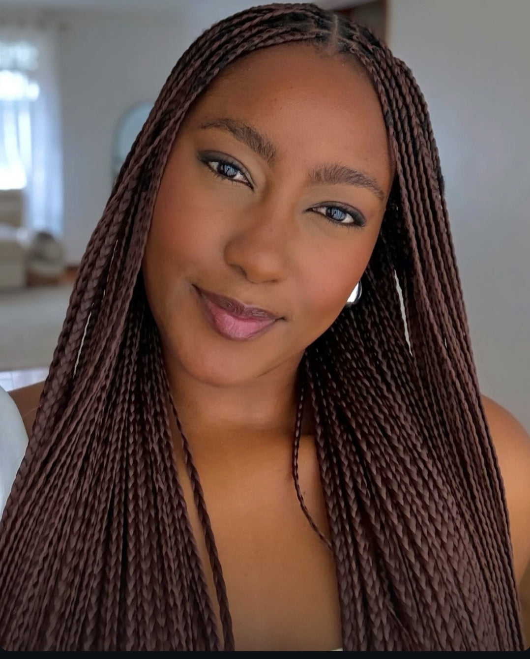 Bone straight braids