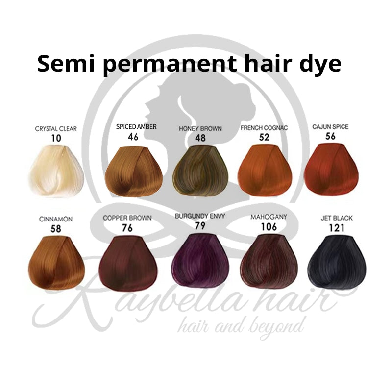 Semi permanent hair dye