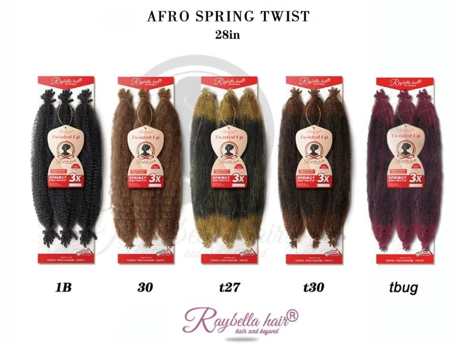 Afro Spring Twist 28 Inches