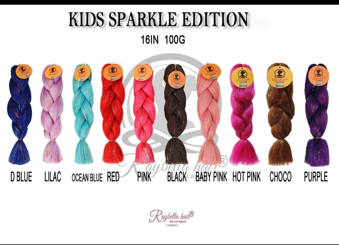 Sparkle Kids Braids 16 Inches
