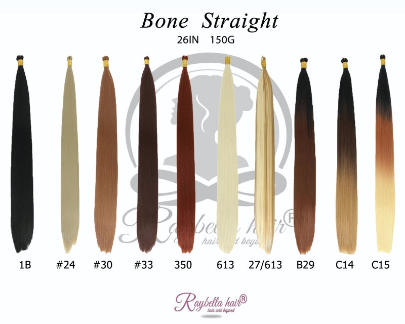 Bone straight braids