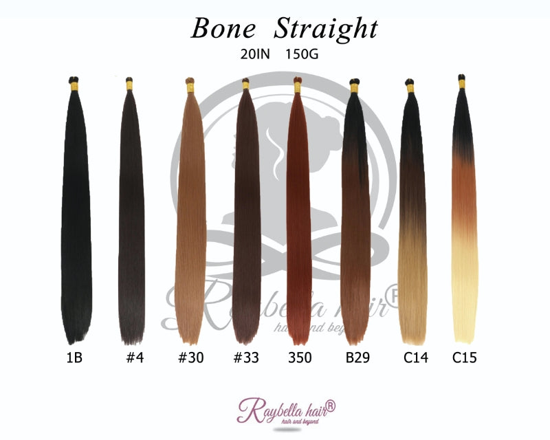 Bone straight braids