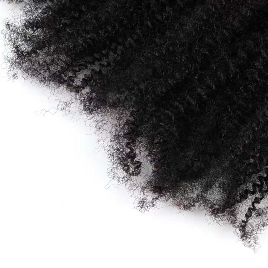 kinky curly 4b/4c  crochet human hair