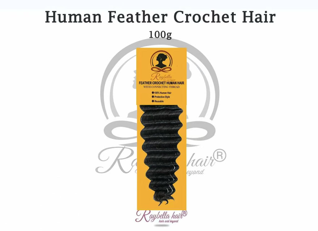 FEATHER CROCHET -DEEP WAVE CURLS