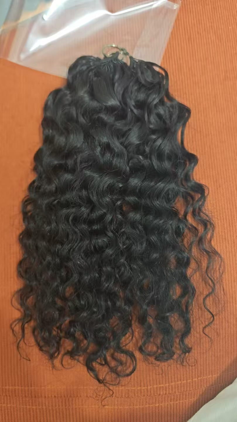 FEATHER CROCHET -DEEP WAVE CURLS